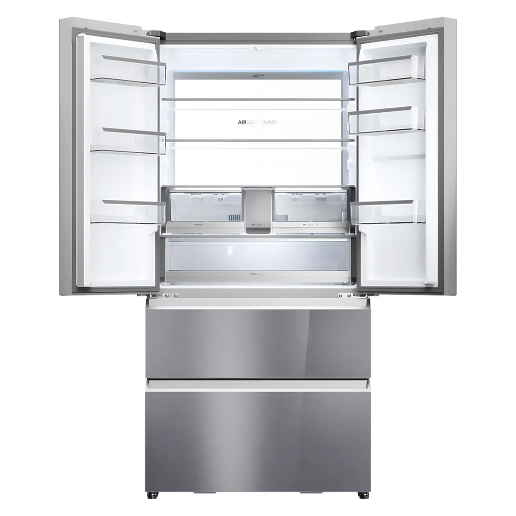 Haier FD 90 Series 7 HFR79F19EFGK Total No Frost Multi-door American Fridge Freezer - Sapphire Glass - E Rated (EX-DISPLAY/B)