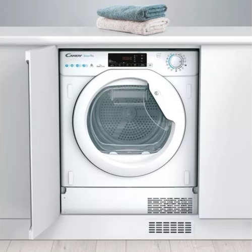 CANDY Smart Pro BCTD H7A1TE-80 Integrated WiFi-enabled 7 kg Heat Pump Tumble Dryer - A+ Rated (EX-DISPLAY/B)