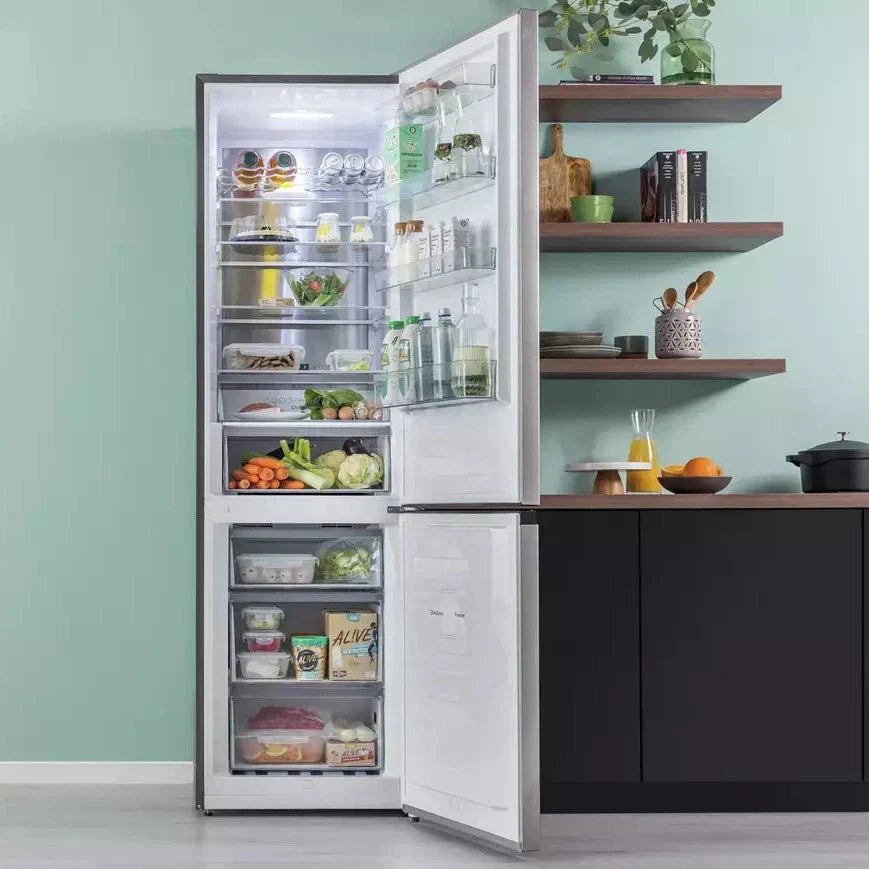 Hisense RB470N4SICUK Wifi Connected 60/40 Frost Free Fridge Freezer - Stainless Steel #63637