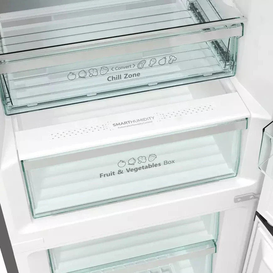Hisense RB470N4SICUK Wifi Connected 60/40 Frost Free Fridge Freezer - Stainless Steel #63637