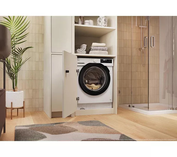 HOOVER H-WASH 400 BH4S69M6DB9J-80 Integrated WiFi-enabled 9 kg 1600 Spin Washing Machine (EX-DISPLAY/A)