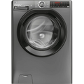 Hoover H-WASH&DRY 350 H3DPS4966TAMBR80 Wifi Connected 9Kg / 6Kg Washer Dryer with 1400 rpm - Graphite - D Rated [Wash&Dry], A Rated [Wash Only] (EX-DISPLAY/B)