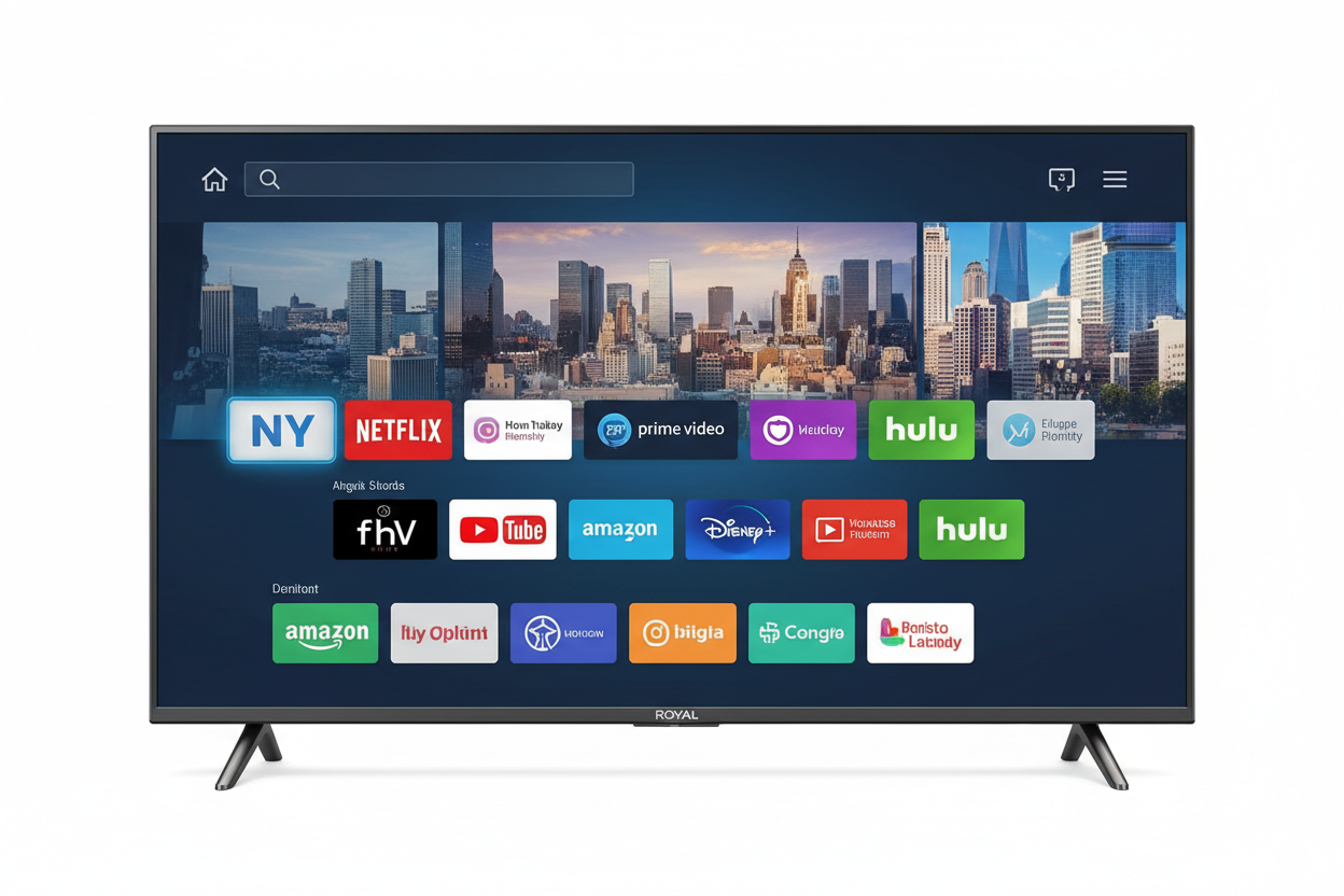 ROYAL 43" Inch Android FHD Smart TV (RTV43M10P)